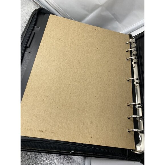 Day Runner Pro Business System 229-59 Black Leather 7-Ring Planner Organizer - Picture 8 of 9